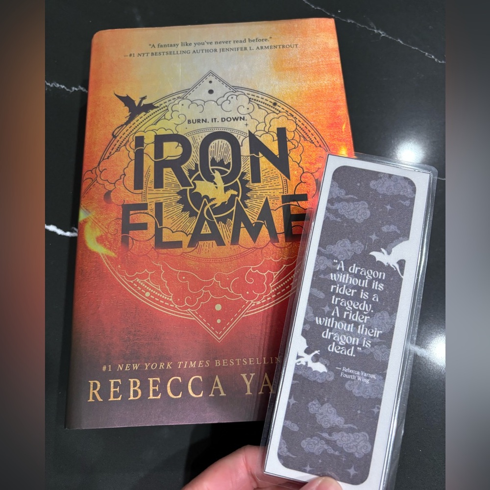 Iron Flame First Edition Sprayed Edges